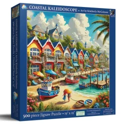 SunsOut Pièces XXL - Kaléidoscope Côtier*Femme Hommes Et Femmes|Plages Et Îles De Rêve