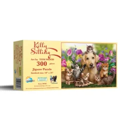 SunsOut Pièces XXL - KItty Sitting*Enfant Chiens|Chats