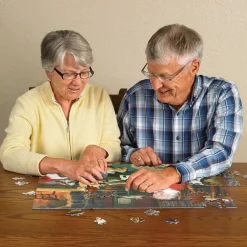 Cobble Hill Pièces XXL - La Récréation du Père Noël*Femme/Enfant Chiens|Déco Et Objets