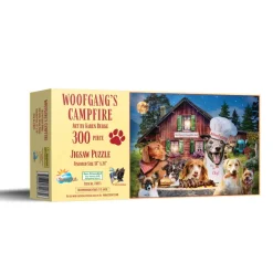 SunsOut Pièces XXL - Le feu de Camp de Wolfgang*Enfant Chiens|Déco Culinaire