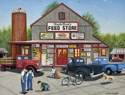 SunsOut Pièces XXL - Le Magasin d'Oncle Buck*Enfant Voitures, Motos Et Camions|Rétros Et Nostalgie