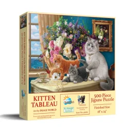 SunsOut Pièces XXL - Le Tableau des Chatons*Enfant Chats|Déco Et Objets