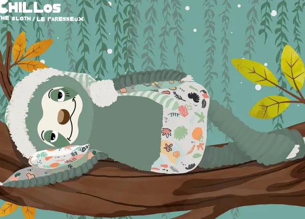 Bluebird Puzzle Pièces XXL - Les Déglingos - Chillos*Enfant Animaux De La Forêt|Dès 5 Ans : 31 À 49 Pièces