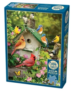 Cobble Hill Pièces XXL - Maison d'Oiseaux d'Été*Enfant Oiseaux|Forêts, Fleurs Et Jardins