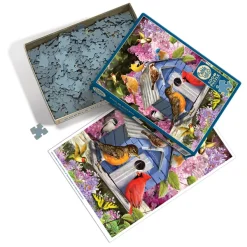 Cobble Hill Pièces XXL - Maison d'Oiseau de Printemps*Enfant Oiseaux|Forêts, Fleurs Et Jardins