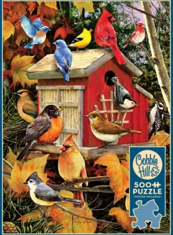 Cobble Hill Pièces XXL - Maison d'Oiseau d'Automne*Enfant Oiseaux|Forêts, Fleurs Et Jardins