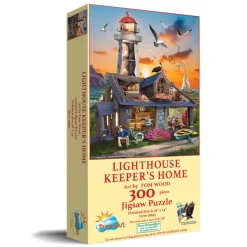 SunsOut Pièces XXL - Maison du Gardien de Phare*Enfant Mers Et Océans|Phares Et Moulins