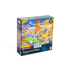 HOP - House of Puzzles Pièces XXL - Manèges*Femme/Enfant À Partir De 9 Ans|Rétros Et Nostalgie