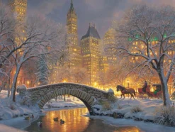 Cobble Hill Pièces XXL - Mark Keathley: Winter in the Park* Pièces Xxl Adultes|Villes Et Villages