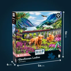 HOP - House of Puzzles Pièces XXL - Pêche Du Jour*Femme Bateaux|Hommes Et Femmes