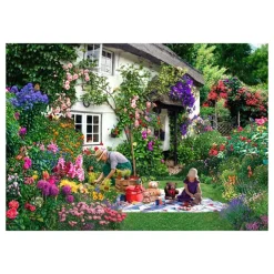 HOP - House of Puzzles Pièces XXL - Pique-Nique d'Ours en Peluche*Enfant Forêts, Fleurs Et Jardins|De 500 À 999 Pièces
