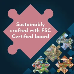 HOP - House of Puzzles Pièces XXL - Pique-Nique d'Ours en Peluche*Enfant Forêts, Fleurs Et Jardins|De 500 À 999 Pièces