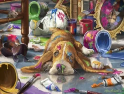 SunsOut Pièces XXL - Plouf*Femme/Enfant Chiens|Humour, Satire Et Wasgij