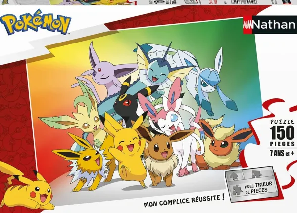 Nathan Pièces XXL - Pokemon Evolution*Enfant À Partir De 9 Ans|Puzzles Pour Enfants