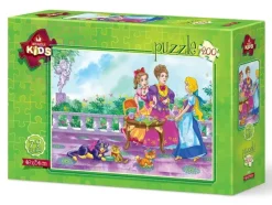 Art Puzzle Pièces XXL - Princesse et Servante*Enfant À Partir De 9 Ans|Puzzles Pour Enfants