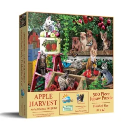 SunsOut Pièces XXL - Récolte des Pommes*Enfant Chats|Forêts, Fleurs Et Jardins