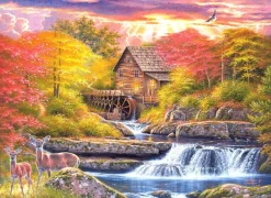 SunsOut Pièces XXL - Remember When*Enfant Animaux De La Forêt|Cottages Et Châlets