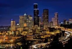 Grafika Kids Pièces XXL - Seattle by Night*Enfant Pièces Xxl Enfants|Dès 3 Ans : 11 À 20 Pièces