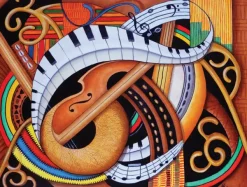 SunsOut Pièces XXL - Sound of Soul Strings*Femme/Enfant Musique, Danse, Instruments|Art