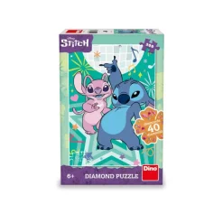 Dino Pièces XXL - Stitch - Avec Strass Inclus*Enfant Animaux Fantastiques|À Partir De 9 Ans