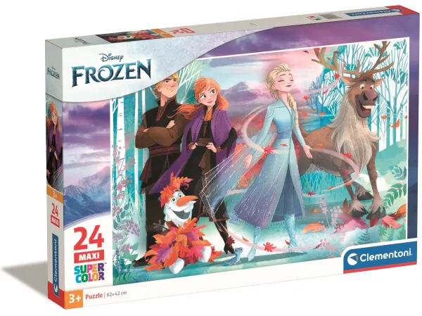 Clementoni Pièces XXL - Supercolor Disney Frozen 2*Enfant Puzzles Pour Enfants|Pièces Xxl Enfants
