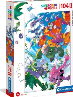 Clementoni Pièces XXL - Superfriends*Enfant À Partir De 9 Ans|Pièces Xxl Enfants