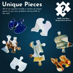 HOP - House of Puzzles Pièces XXL - Sur la Ferme*Enfant À Partir De 9 Ans|Animaux De La Ferme