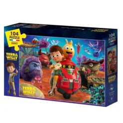 Bluebird Puzzle Pièces XXL - TERRA WILLY - Unexplored Planet*Enfant À Partir De 9 Ans|Puzzles Pour Enfants