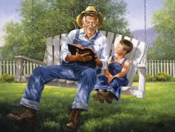 SunsOut Pièces XXL - The Good Book*Femme/Enfant Rétros Et Nostalgie|Amour Et Tendresse