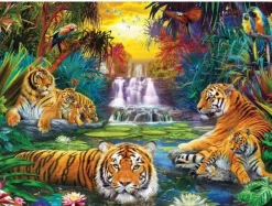 Eurographics Pièces XXL - Tiger's Eden*Enfant Tigres|Cascades