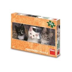 Dino Pièces XXL - Trois Chatons*Enfant Panoramique|À Partir De 9 Ans