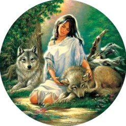 SunsOut Pièces XXL - Trusted Friends*Femme Loups|Hommes Et Femmes