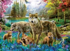 Eurographics Pièces XXL - Wolf Lake Fantasy*Enfant Loups|De 500 À 999 Pièces