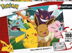 Nathan Pikachu et les Pokémon*Enfant Puzzles Pour Enfants|Dès 6 Ans : 50 À 100 Pièces