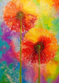 Enjoy Puzzle Pissenlits* Déco Et Objets|Forêts, Fleurs Et Jardins