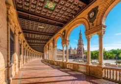 Castorland Place de l'Espagne, Séville, Espagne* Espagne|Villes Et Villages