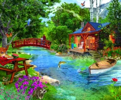 SunsOut Plaisirs Simples*Femme Animaux De La Forêt|Hommes Et Femmes