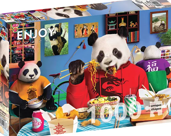 Enjoy Puzzle Plats à Emporter Chinois* Déco Et Objets|Déco Culinaire