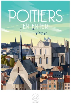 La Loutre POITIERS EN ENTIER* Villes Et Villages|De 1 000 Pièces