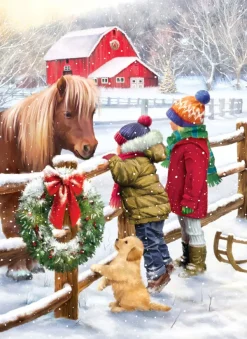 Eurographics Poney de Noël*Femme Chevaux|Noël