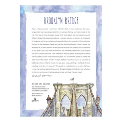 Galison Pont de Brooklyn - Puzzle de 1000 Pièces dans une Boîte Carrée* Ponts|États-Unis Et Canada