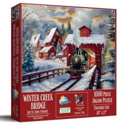 SunsOut Pont Du Ruisseau Winter* Trains|Neige