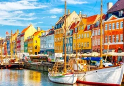 Bluebird Puzzle Port de Nyhavn - Copenhague* Bateaux|Autres Pays D'Europe
