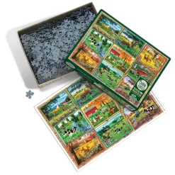 Cobble Hill Postcards from the Farm* Animaux De La Ferme|De 1 000 Pièces