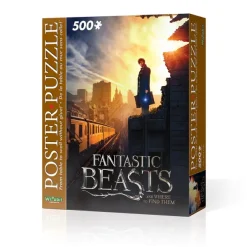 Wrebbit 3D Poster Puzzle - Fantastic Beasts - New York*Femme Puzzles Pour Enfants|Personnages Célèbres