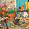 HOP - House of Puzzles Poule Piquée* Animaux De La Ferme|Forêts, Fleurs Et Jardins