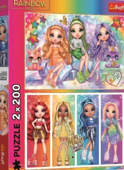 Trefl Poupées Arc-En-Ciel - MGA Rainbow High*Femme/Enfant À Partir De 9 Ans|Bébés Et Enfants