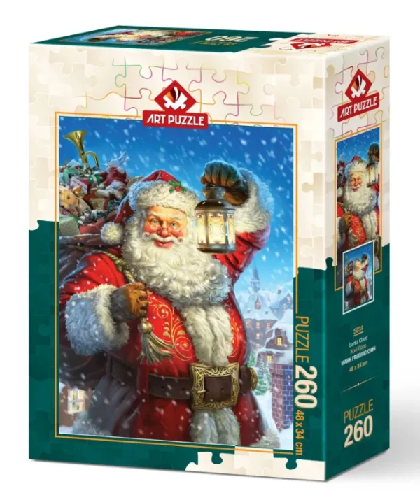 Art Puzzle Père Noël*Femme Personnages Célèbres|Noël