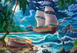 Castorland Première Nuit sur une Nouvelle Terre* De 1 500 Pièces|De 1 500 Pièces