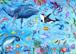 Enjoy Puzzle Profondeurs de la Mer* Dauphins|Animaux Marins